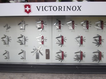 Swiss army knives!