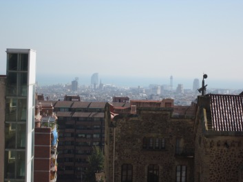 First view from Park Guell
