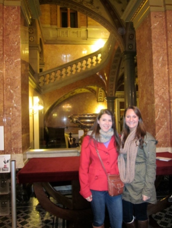 Inside the Budapest Opera House