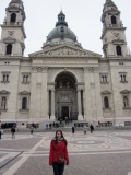 In front of St. Stephen's Basilica